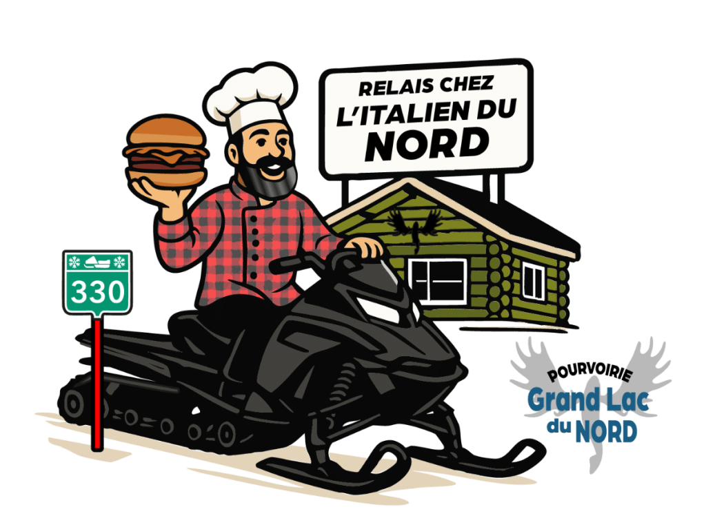 Relais chez l'italien du nord - Pourvoirie Grand Lac du Nord